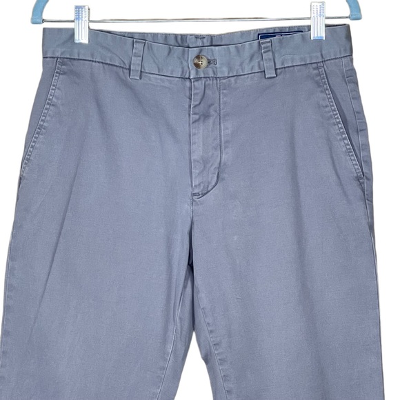 Vineyard Vines Men’s Gray Cotton Khaki Pants 30” X 30” - Picture 2 of 9